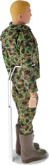 Plymor DSP-5175W White Adjustable Doll Stand, Fits 10, 11, and 12 Inch Dolls or Action Figures, Waist 1.75 to 2.25