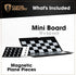 Pocket Chess Set by Chess Armory - Portable Mini Chess Set for Adults and Youth, Mini Chess Board for Unforgettable