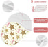 decor gift 4 Pack 22x11in Cotton Newborns Burp Cloths Soft and Absorbent? Leopard Printed Star Pink Baby Rags