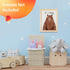 Set of 6 Baby Animal Nursery Wall Art Prints, Cute Inspirational Decor for Kids Room, Playroom, Unframed 8x10