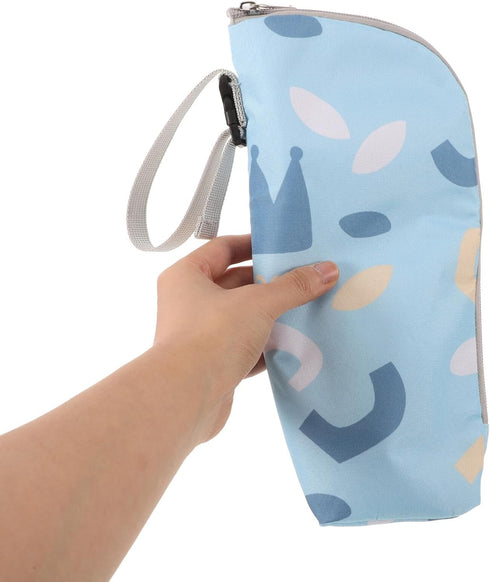 TOYANDONA Insulated Bottle Bag Large Capacity Breastmilk Cooler Tote Travel Milk Storage Bag Portable Bottle Sleeve