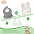 KIIS Disposable Baby Bibs for Boys and Girls - Individually Packaged, Hygienic, Soft and Leakproof (20 PCS / 60 PCS)