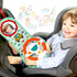COVTOY Baby Car Seat Toys for Infants with Mirror, Steering Wheel, Music