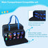 ZUIKAKU 40 40 1:64 Carrying Case for Monster Jam Trucks, Kids Toy Truck Storage Compatible with Monster Jam Trucks