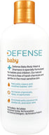 12 Oz (Pack 2) Defense Soap Baby Shampoo and Body Wash with Tea Tree Oil, Coconut Oil, Eucalyptus, Olive Oil & Aloe, Fl