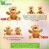 Bundaloo Animated Clapping Bear Stuffed Animal for Kids