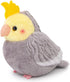 Cockatiel Plush Keychain Toy - Cute 5inch Grey Parrot Stuffed Animal, Soft Plush Keyring Pendant Dolls