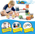 Marble Run for Kids Ages 4-8, 41 Pieces Magnetic Building Toy Stacking Block Sets, STEM Activities for Ages 5-7