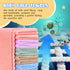 100 Pack 10 10 Inch Handepo Baby Washcloths Bulk x Microfiber Coral Fleece Baby Face Towels Absorbent and Soft Wash