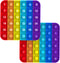 2Pack Pop Fidget Toys,ABC Learning and Educational Toys,26 Letters and Numbers 1-30,Popper