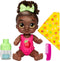 Baby Alive Shampoo Snuggle Berry Boo Black Hair 11 Inch Water Baby Doll Playset for 3 Year Olds & Up