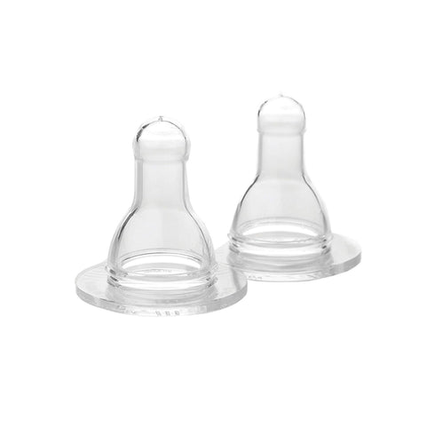 2 (3-6 2-Pack Lifefactory BPA-Free Stage Months) Silicone Nipples