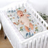 Fairytale Dragons Castle Changing Pad Cover, Watercolor Dragon Princess Sheets for Baby Nursery, 32''x16''