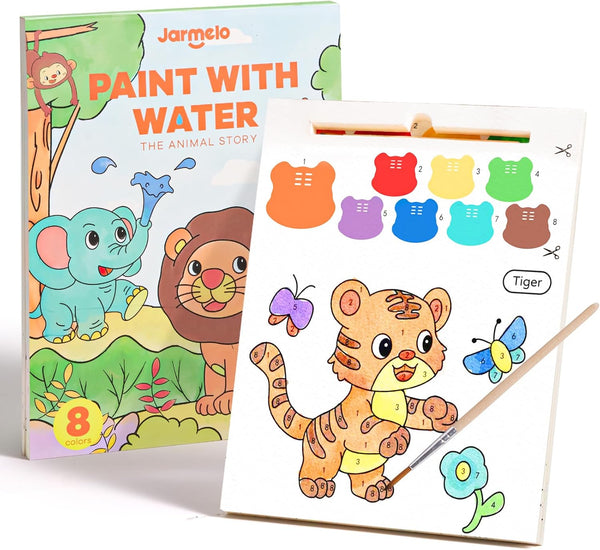 Jar Melo Paint with Water Books for Toddlers, Mess Free Watercolor Painting
