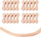 Styquenzer 20pcs Wooden Train Track Dog Bone Connectors, Wooden Train Dog Bones Accessories,