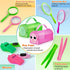 Bug Catcher Kit for Kids - 10 Pcs Bug Collection Kit with Bug Cage, Tweezers, Magnifying Glass, Outdoor Toys
