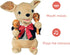 Cuddle Barn Chuey Bamba 12" Singing Chihuahua Animated Plush Toy - Shakes Maracas to La Bamba