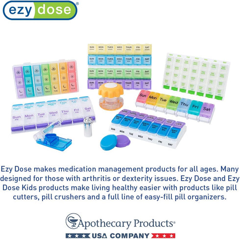EZY DOSE Kids Baby Oral Syringe & Dispenser, 10 mL/2 TSP, BPA Free with Cleaning Brush, Easy Liquid Medicine Control