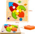 Wooden Vehicle Puzzles for 1-3 Years Old Boys Girls by SKYFIELD, Toddler Educational Developmental Toys