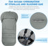 Universal Baby Footmuff for Strollers, Winter Stroller Cover with Fleece Lining, Baby Bunting Bags