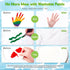 Jar Melo Washable Finger Paints for Toddlers, Non Toxic Baby Paint, 7 Colors (2.1fl oz), Safe Art Supplies for Kids 2+