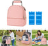 WTWU Backpack Portable Insulated Breast Milk Storage Keeps Milk Freshing for Nursing Moms Large Capacity Compartments