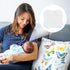 20 Pieces Soothing Gel Pads, Adjusting Hydrogel Reusable Nursing Pads for Breastfeeding Essentials, Cooling Relief