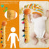 Baby Musical Worm Soft Infant Toy, 6 Different Sensory Stuffed Animals for Newborn Toy Tummy Time Gifts