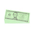 LEARNING ADVANTAGE Five Dollar Play Bills, Set of 100, $5 Paper Bills