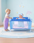 Set 18 Inch BABESIDE Baby Doll Crib for Dolls, Foldable Baby Doll Bed Playpen Toy Crib with Storage Bag for Reborn Baby
