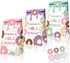 Levfla 24 PCS Donut Candy Bags with Sprinkles, Sweet Doughnut Favor Ideas for Kids Birthday Party Supplies