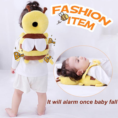 Backpack, Backpack Baby Head Protector Toddler Baby Head Protection with Baby Knee Pads Alarm Function for Walking