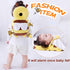 Backpack, Backpack Baby Head Protector Toddler Baby Head Protection with Baby Knee Pads Alarm Function for Walking