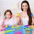 Wxqfumy Set, 31 3D Dough Tool Pcs Basic Dough Tools Kits for Kids, Dough Accessories Includes Storage Container, Mat
