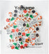 Yopyame 60Pcs Woodland Animal Mini Erasers, Assorted Novelty Pencil Erasers for Kids, Classroom Prizes, and Party Favors