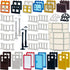 90 Piece Building Block Parts Toy - Windows, Doors, Fences - Gift for Kids Age 6+ - Compatible with Major Brands