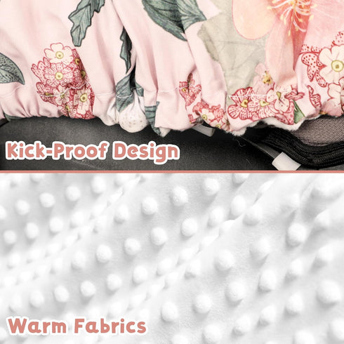 TANOFAR Car Seat Cover Baby, Winter Carseat Cover for Newborn, Infant Car Seat Cover with Windproof and Kick-Proof
