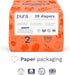 2 (7-13 lbs) 3 Packs 29 (87 Pura Hypoallergenic Diapers, Size Totally Chlorine Free, Wetness Indicator, Suitable
