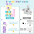 Magnetic Building Blocks Toys for Toddler Girls Boys Age 2-4 3-5 4-8 Macaron Magnetic Blocks Stem Sensory Toys,Preschool Learning Activities Birthday for 3 4 5 6 Year Old Boys Girls