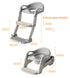 MantisFist 2-in-1 1-3, Toddler Potty Training Toilet Seat with Step Stool Ladder Adjustable Height Potty Chair Urinal