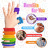 Autism,8 Pack Sensory Fidget Toys for Kids with Quiet Calm Bendable Sensory Sticks Fidget Sticks for Classroom,Calming