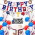 Baseball Birthday Party Decorations Supplies for Boys, Happy Birthday Banner, Cake Topper, Balloons