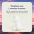 warmies Microwavable & Weighted Stuffed Animals, White Unicorn - Heated Stuffed Animal Plushie for Warmth & Comfort