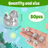 50 Mini Robot Ducks - Fun Resin Duck Toy Figures