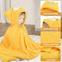 CLRBEATTY 27.5" 55" Toddler Bath Towel, Baby Hooded Towel, Ultra Absorbent Soft Shower Towel, Unisex Baby Bath Towel
