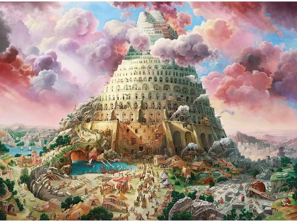 Castorland Puzzle, 3000 Pieces: La Tour de Babel