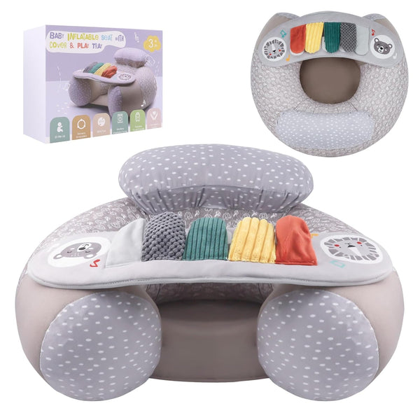 Upgraded Blublu Park Baby Donut Sit Me Up Floor Seat for 3-36