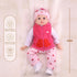 Lifelike Reborn Baby Dolls, 22 Inch Realistic Silicone Doll with Feeding Kit Toys for Toddlers 1-3