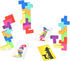TENZI BUILDZI Fast Stacking Building Block Game for 2 to 4 Players Ages 6 to 96, Perfect for Family Game Night