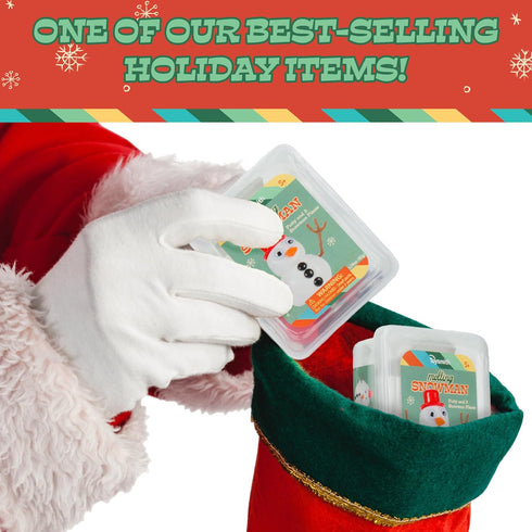 Toysmith Melting Snowman – Reusable Putty Slime Kit with Accessories, Holiday Gift for Kids